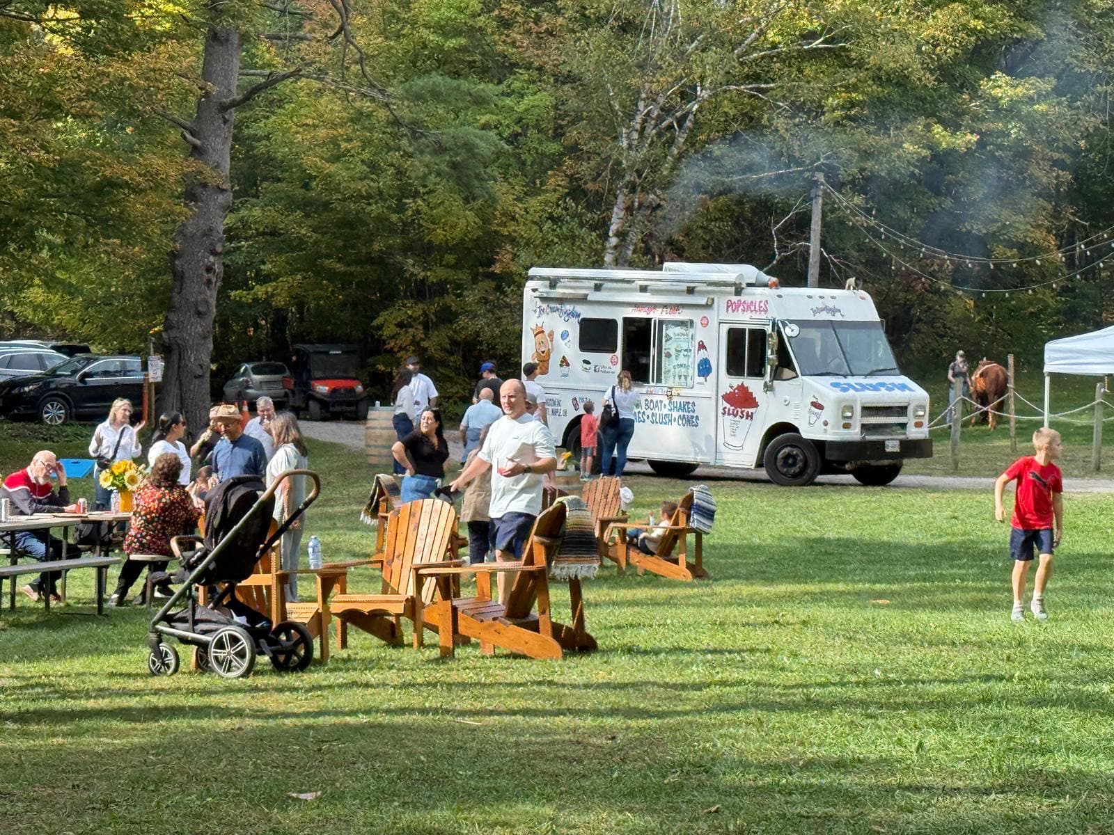 Ice cream truck at Toronto event