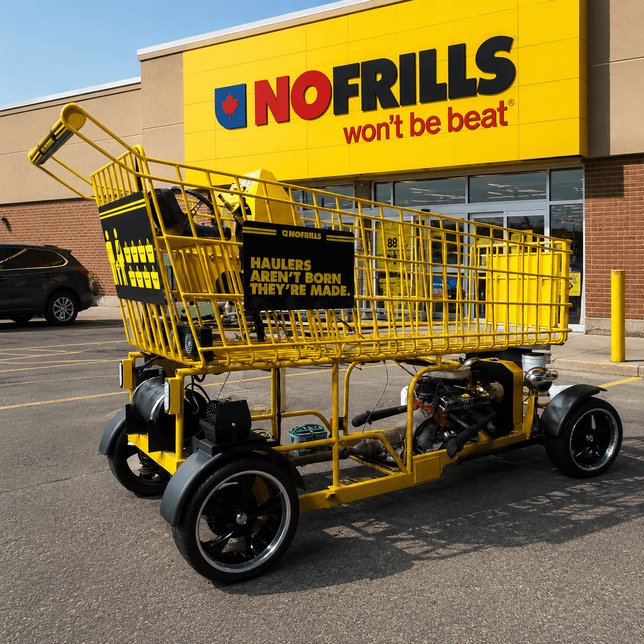 No Frills Giant Shopping Cart - IgnitionXM